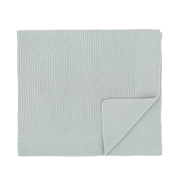 Toquilla Tricot 75x90 cm Algodón Menta Bimbidreams