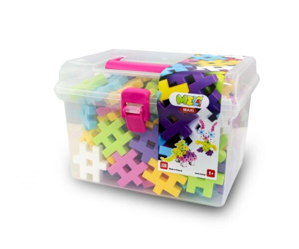 MELI Maxi Pink Travel Box 110pcs