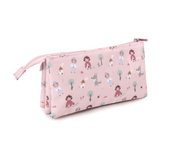 Estuche 3 Compartimentos Little Red Personalizable