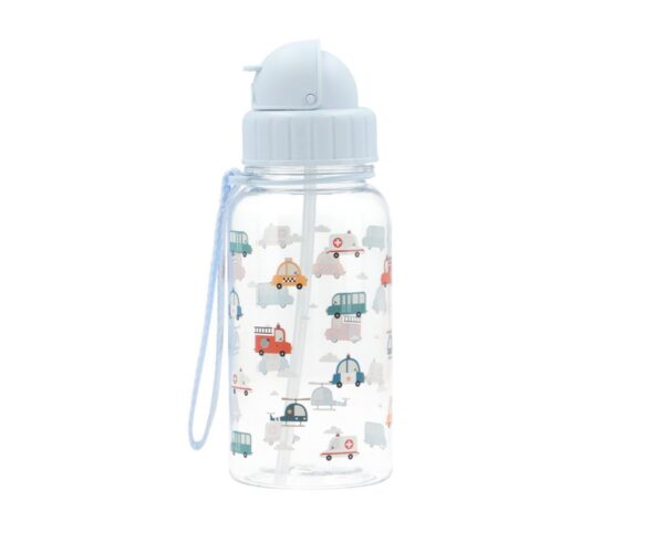 Botella Plástico City Cars Personalizable