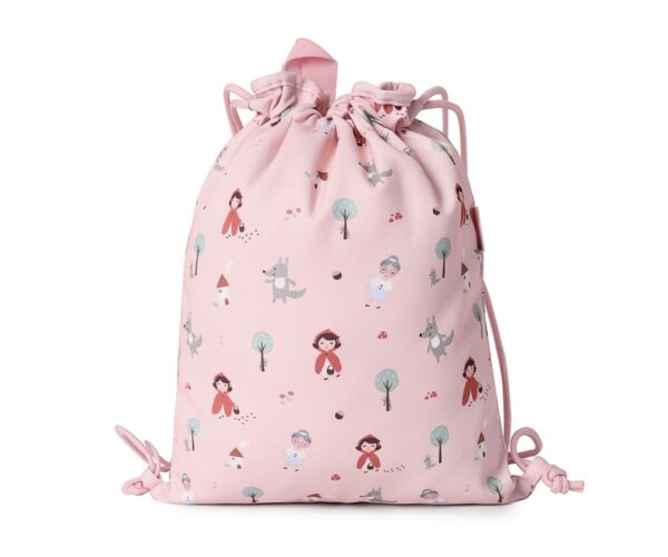 Mochila Saco Tela Little Red Personalizable