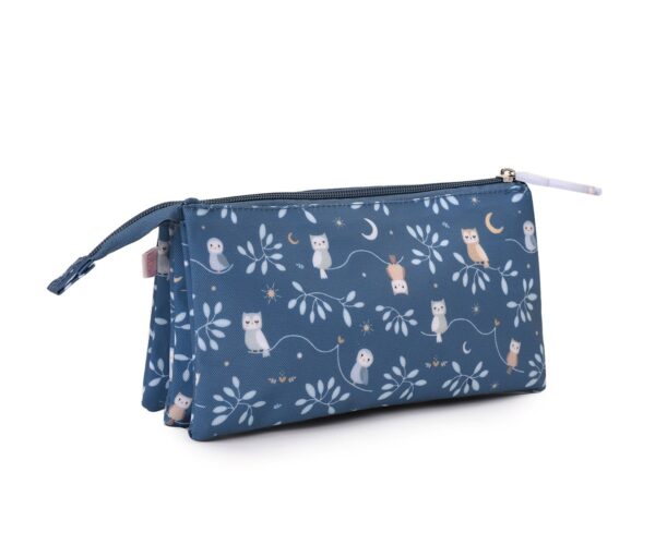 Estuche 3 Compartimentos Magical Forest Personalizable