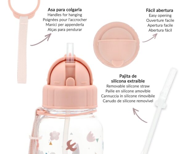 Botella Plástico Geometric Nature Personalizable - Imagen 4