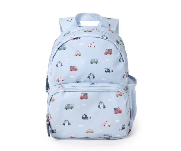 Mochila Infantil City Cars Personalizable