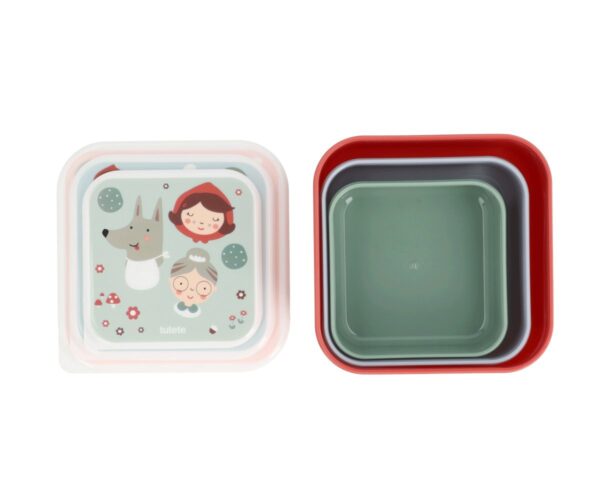 3 Cajas Almuerzo Little Red - Imagen 4