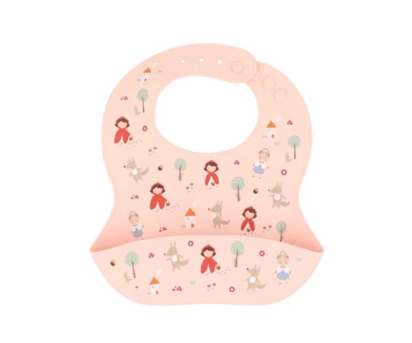 Babero de Silicona Little Red