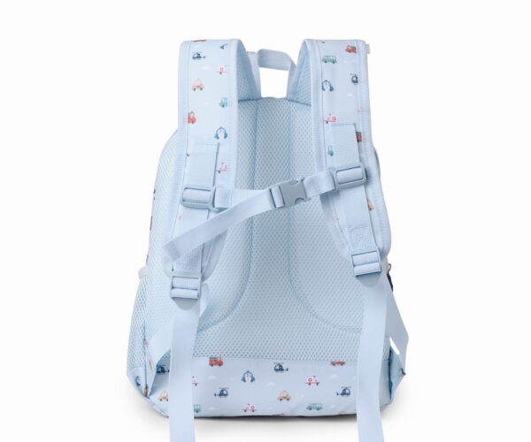 Mochila Mediana City Cars + Llavero Personalizable - Imagen 2