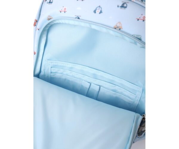 Mochila Mediana City Cars + Llavero Personalizable - Imagen 3