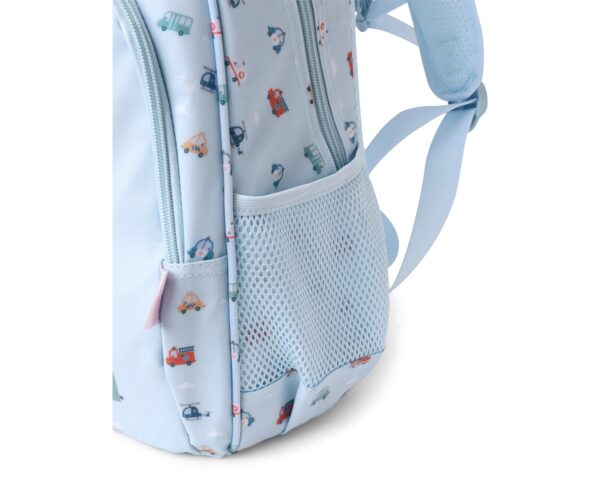 Mochila Mediana City Cars + Llavero Personalizable - Imagen 4