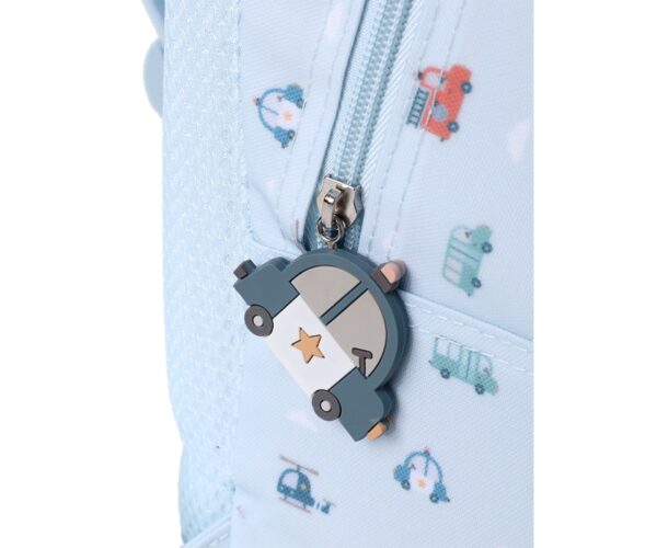 Mochila Mediana City Cars + Llavero Personalizable - Imagen 5