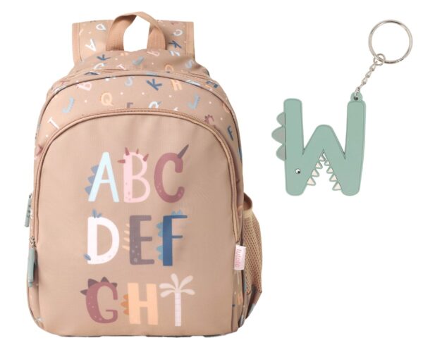 Mochila Mediana Funny Letters + Llavero Personalizable - Imagen 4