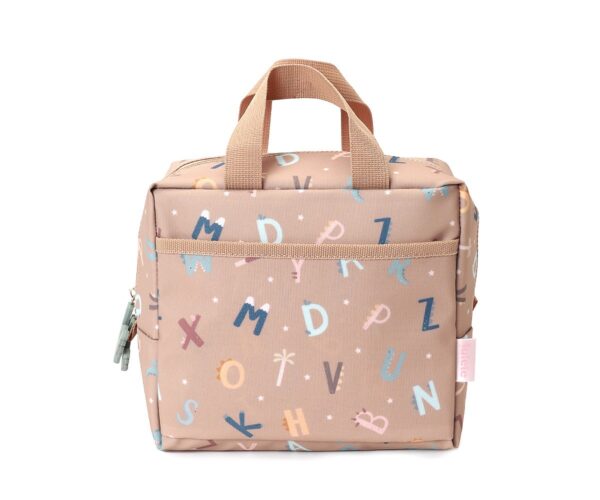 Bolsa Merienda Térmica Funny Letters Personalizable