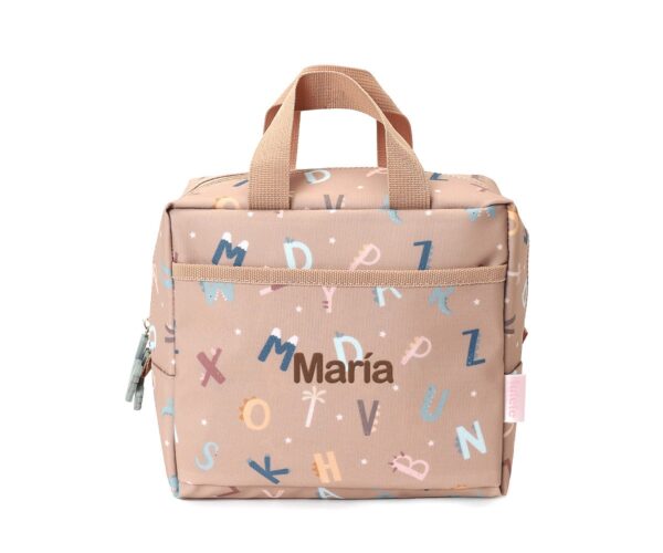 Bolsa Merienda Térmica Funny Letters Personalizable - Imagen 2