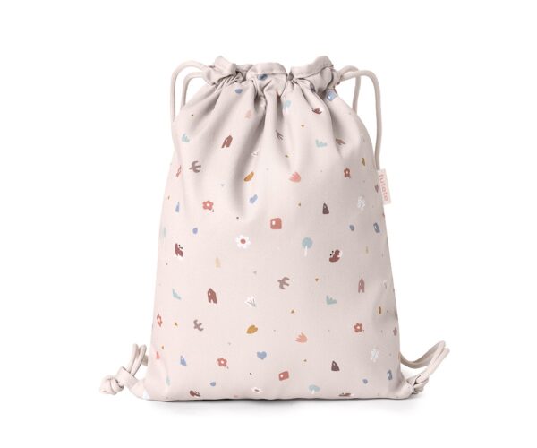 Mochila Saco Tela Geometric Nature Personalizable - Imagen 2