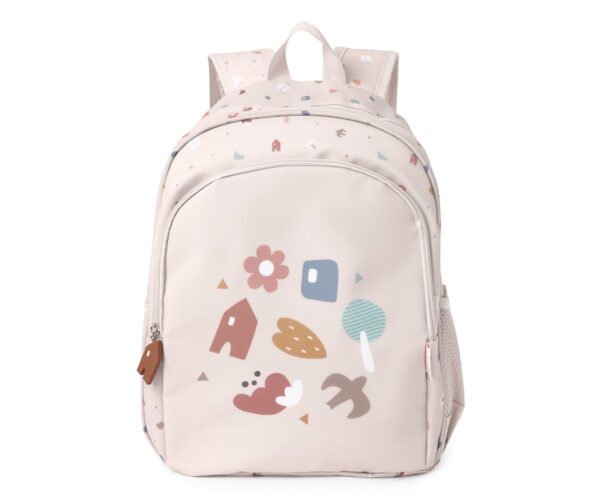 Mochila Mediana Geometric Nature + Llavero Personalizable - Imagen 4