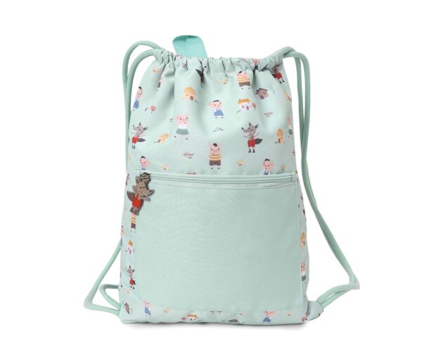 Mochila Saco Impermeable The Three Little Pigs Personalizable