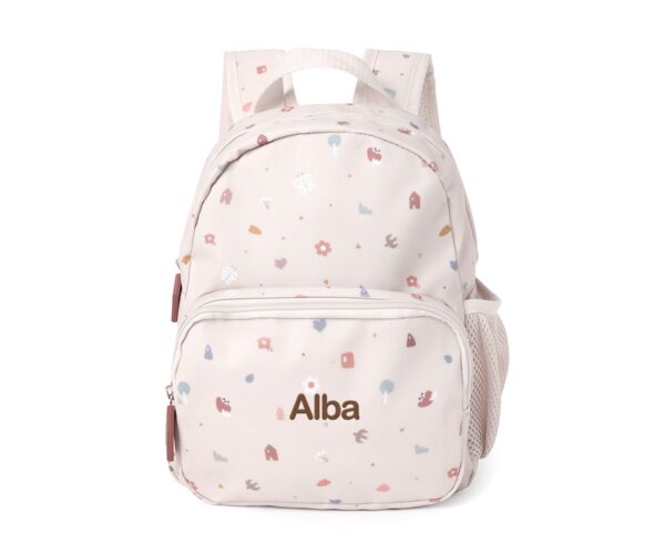 Mochila Infantil Geometric Nature Personalizable - Imagen 2