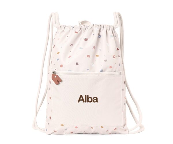 Mochila Saco Impermeable Geometric Nature Personalizable - Imagen 2