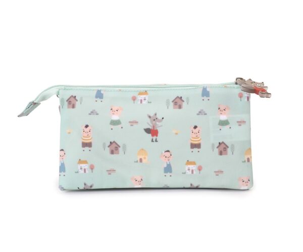 Estuche 3 Compartimentos The Three Little Pigs Personalizable - Imagen 3