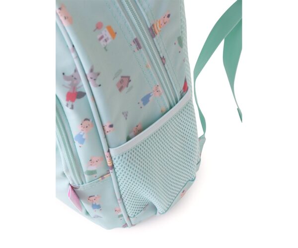 Mochila Mediana The Three Little Pigs + Llavero Personalizable - Imagen 6
