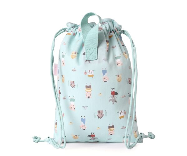 Mochila Saco Tela The Three Little Pigs Personalizable - Imagen 3