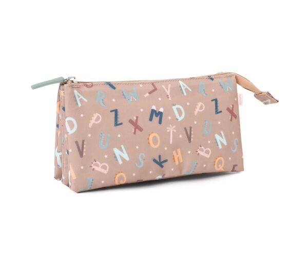 Estuche 3 Compartimentos Funny Letters Personalizable - Imagen 3