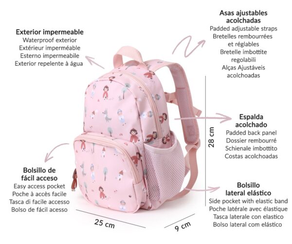 Mochila Infantil Little Red Personalizable - Imagen 6