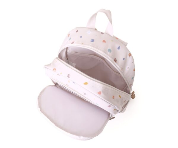 Mochila Mediana Geometric Nature + Llavero Personalizable - Imagen 6
