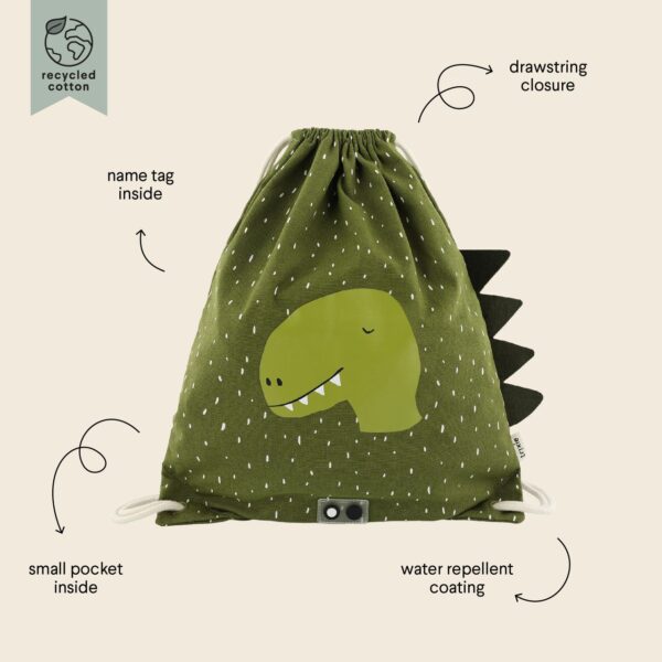Bolsa con cordón - Mr. Dino Trixie - Imagen 2