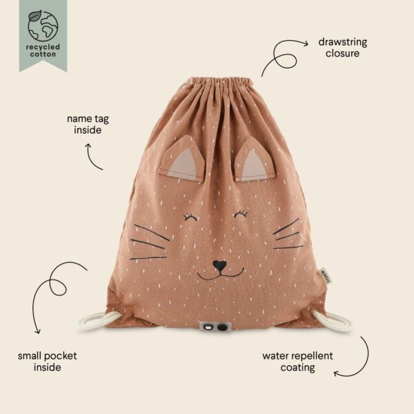 Bolsa con cordón - Mrs. Cat Trixie - Imagen 2
