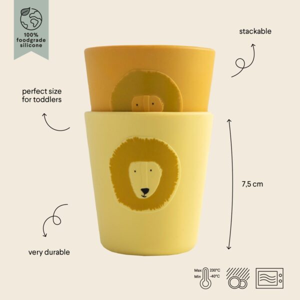 Silicona vaso 2-pack - Mr. Lion Trixie - Imagen 2