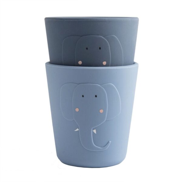 Silicona vaso 2-pack - Mr. Elephant Trixie