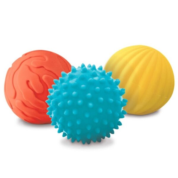 Conjunto 3 pelotas sensoriales Ludi