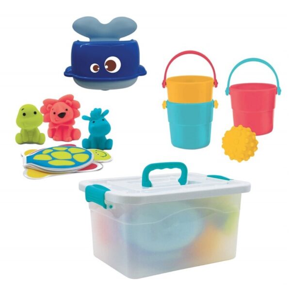 Conjunto de baño con caja Ludi