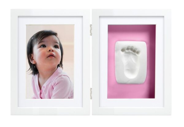 Marco de mesa Babyprints Blanco - Imagen 2