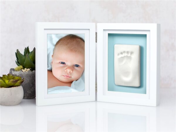 Marco de mesa Babyprints Blanco - Imagen 4