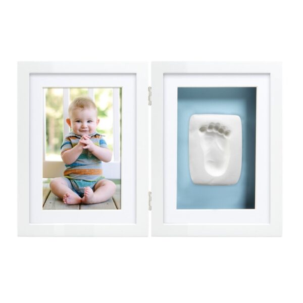 Marco de mesa Babyprints Blanco