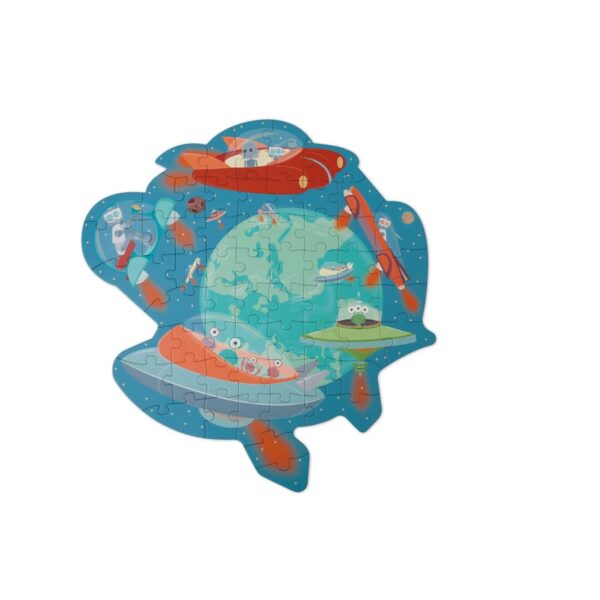 Puzzle 59 Pcs Aventura Espacial Scratch