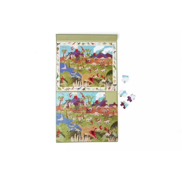Puzzle Magnético Descubre Dino 80 Pcs Scratch - Imagen 6