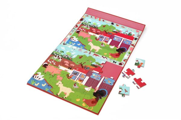 Puzzle Magnético Descubre el Espacio 48 Pcs Scratch - Imagen 2