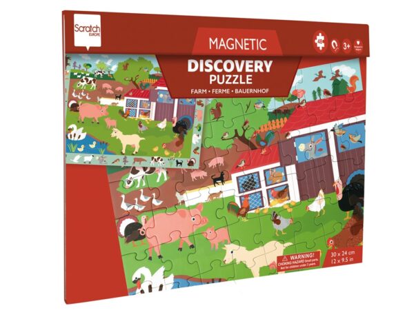 Puzzle Magnético Descubre el Espacio 48 Pcs Scratch - Imagen 6