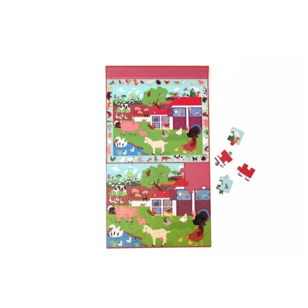 Puzzle Magnético Descubre el Espacio 48 Pcs Scratch