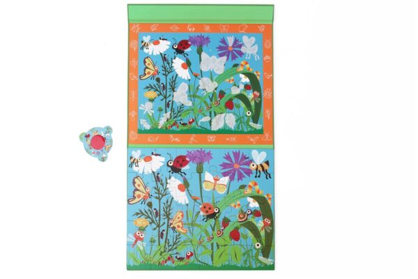 Puzzle Magnético Misterio Insectos 30 Pcs Scratch - Imagen 5