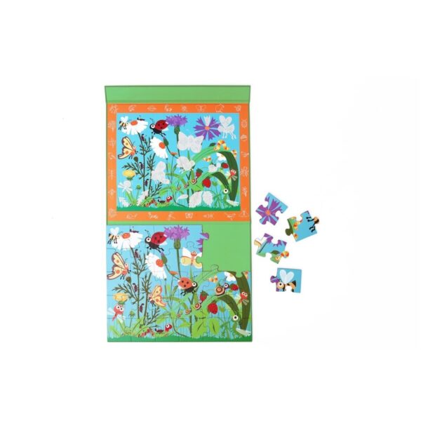 Puzzle Magnético Misterio Insectos 30 Pcs Scratch