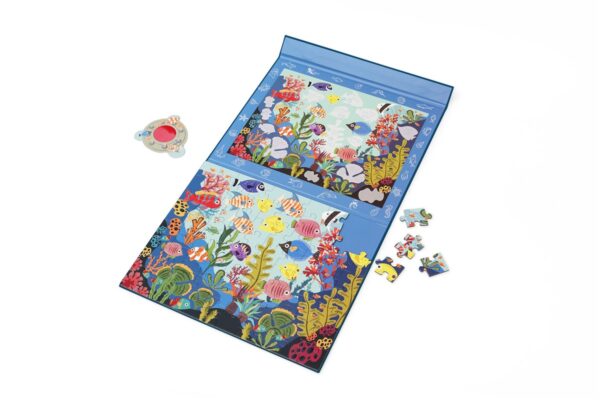 Puzzle Magnético Misterio del Océano 80 Pcs Scratch - Imagen 2