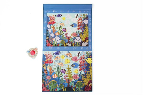 Puzzle Magnético Misterio del Océano 80 Pcs Scratch - Imagen 5