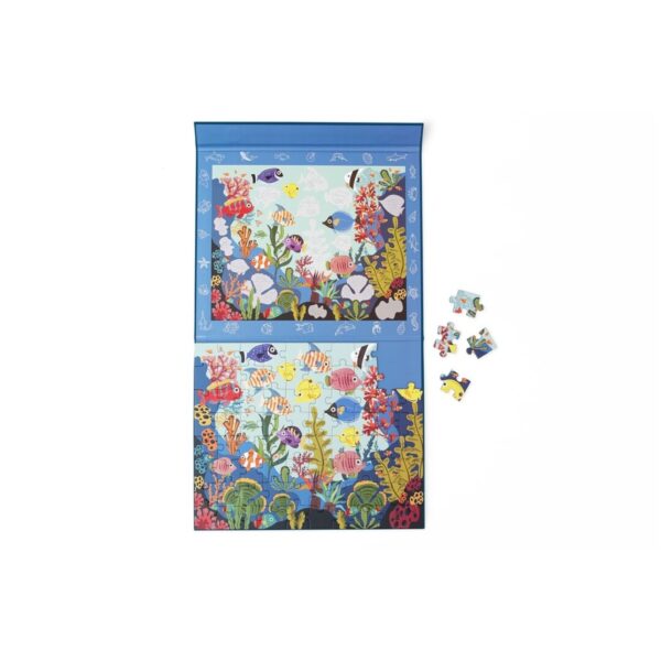 Puzzle Magnético Misterio del Océano 80 Pcs Scratch