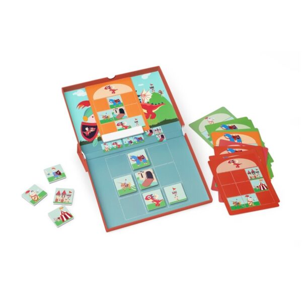 Juego Magnético Completa el dibujo Caballeros Scratch
