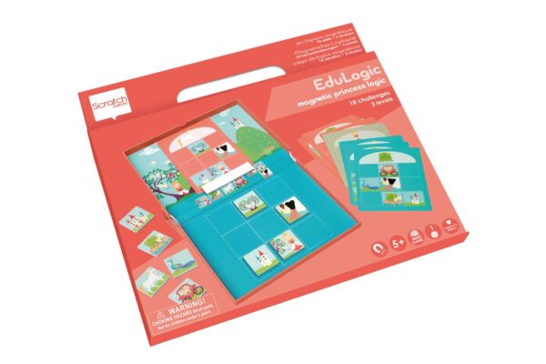 Juego Magnético Completa el dibujo Princesas Scratch - Imagen 3