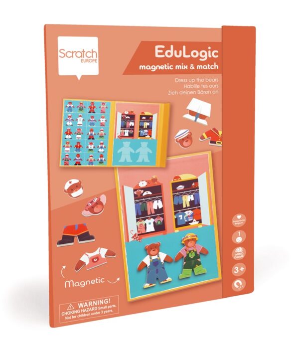 Viste al Oso Juego Magnético Scratch - Imagen 4